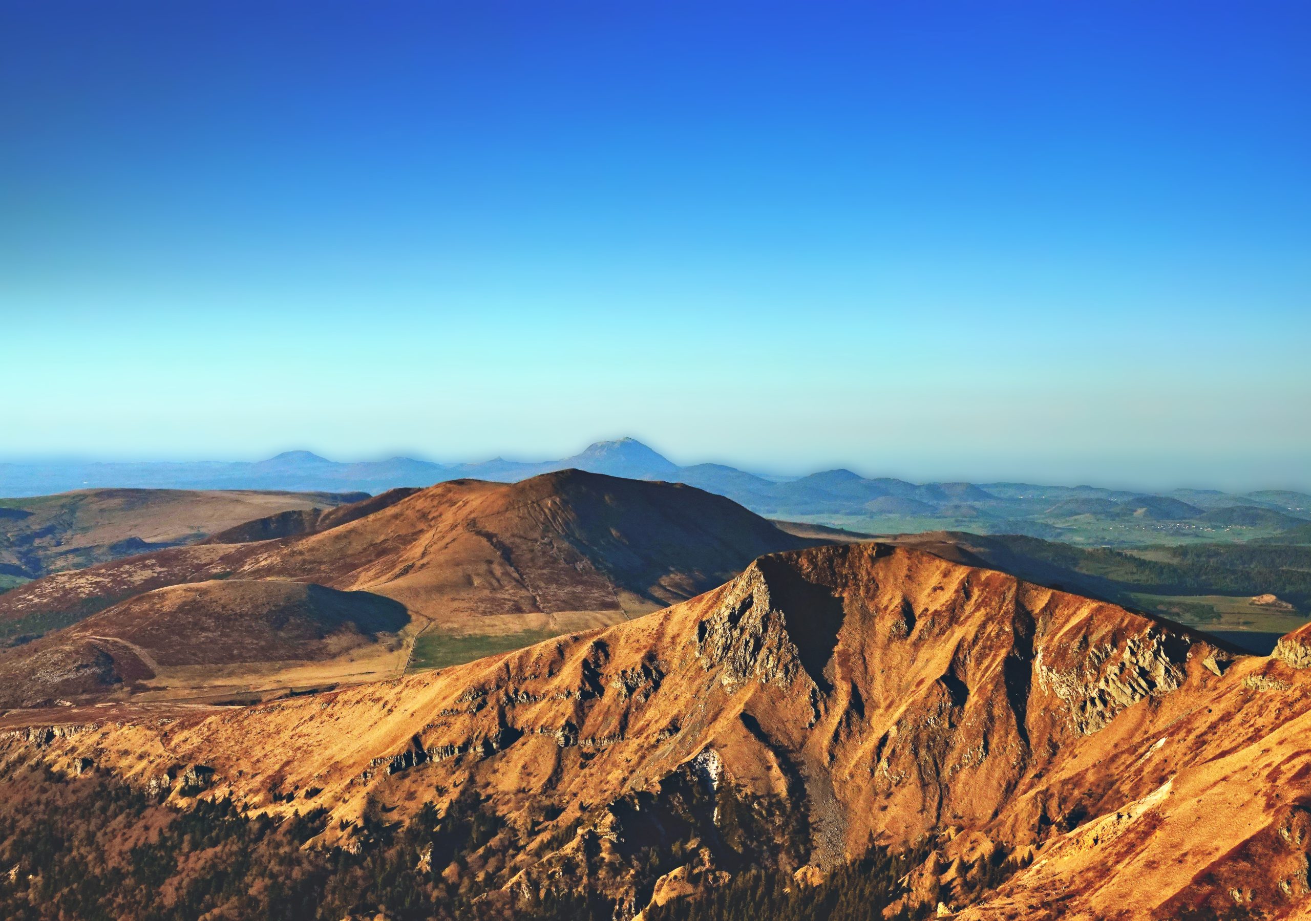 Les crêtes du Sancy, photographie de Fabrice Courtadon