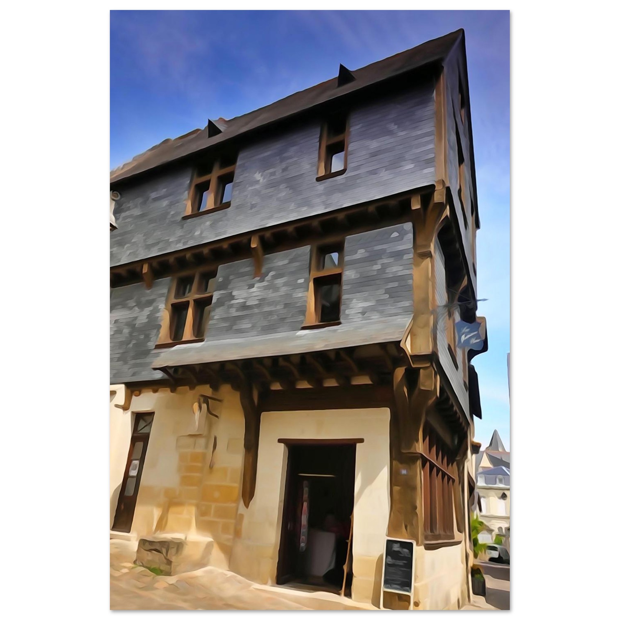 Tableau Val de Loire aluminium déco murale patrimoine Tableau Val de Loire aluminium déco murale patrimoine