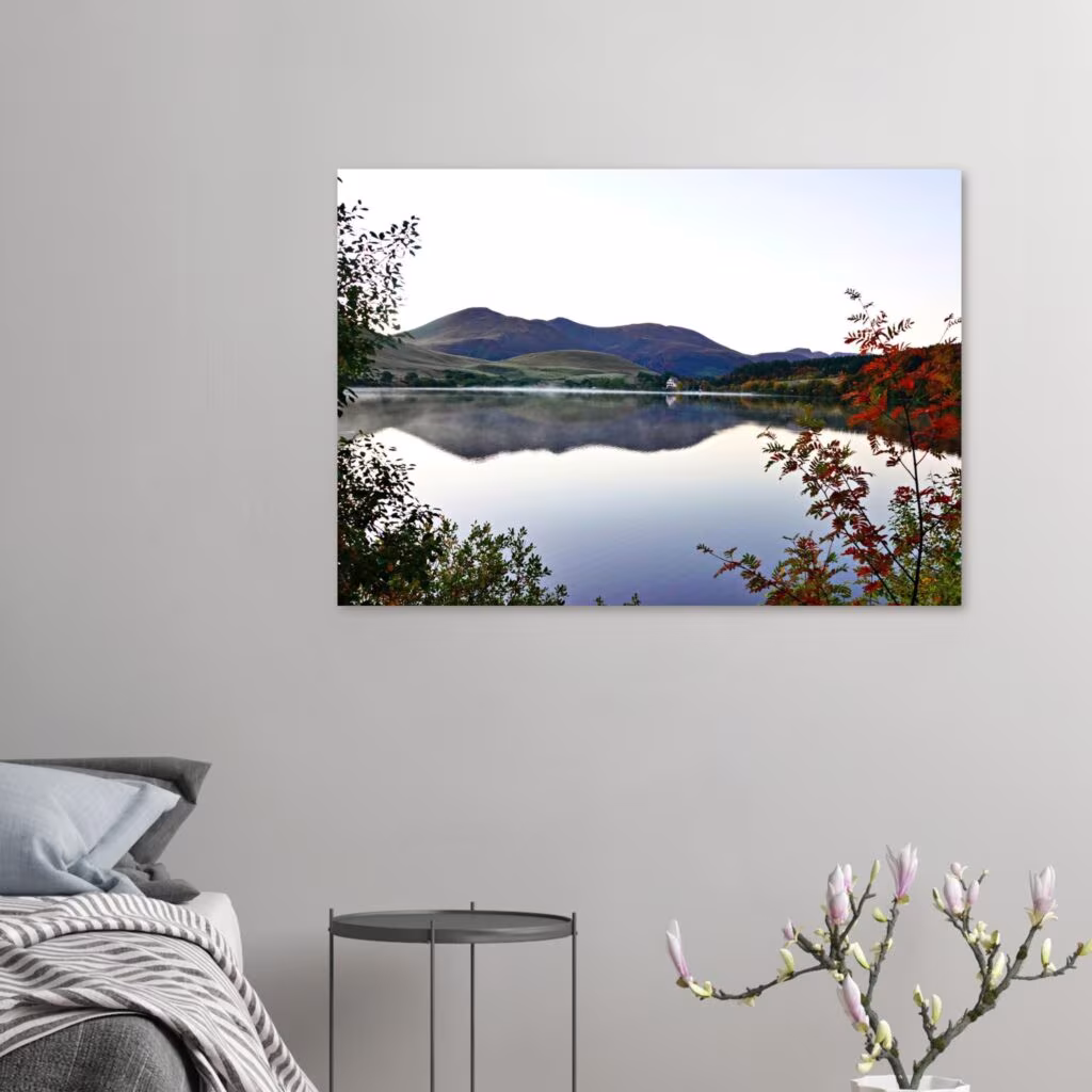 Paysage de nature d’Auvergne photographié par Fabrice Courtadon, en tableau aluminium