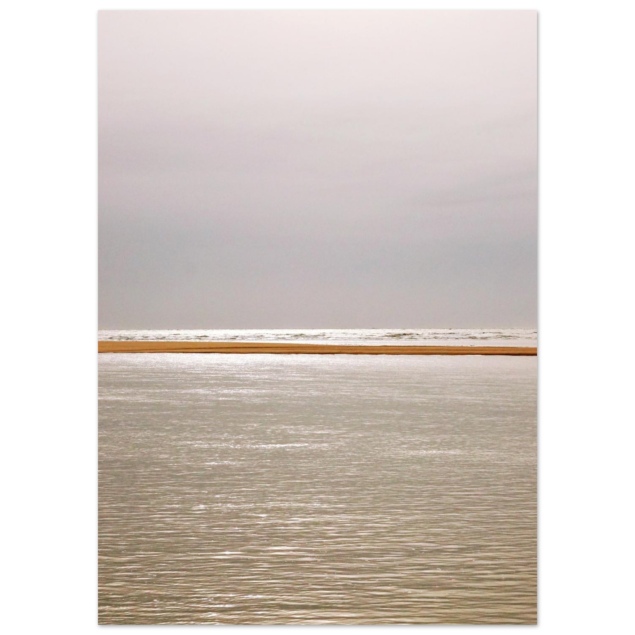 Paysage immobile eau ciel tableau aluminium décor mural Paysage immobile eau ciel tableau aluminium décor mural