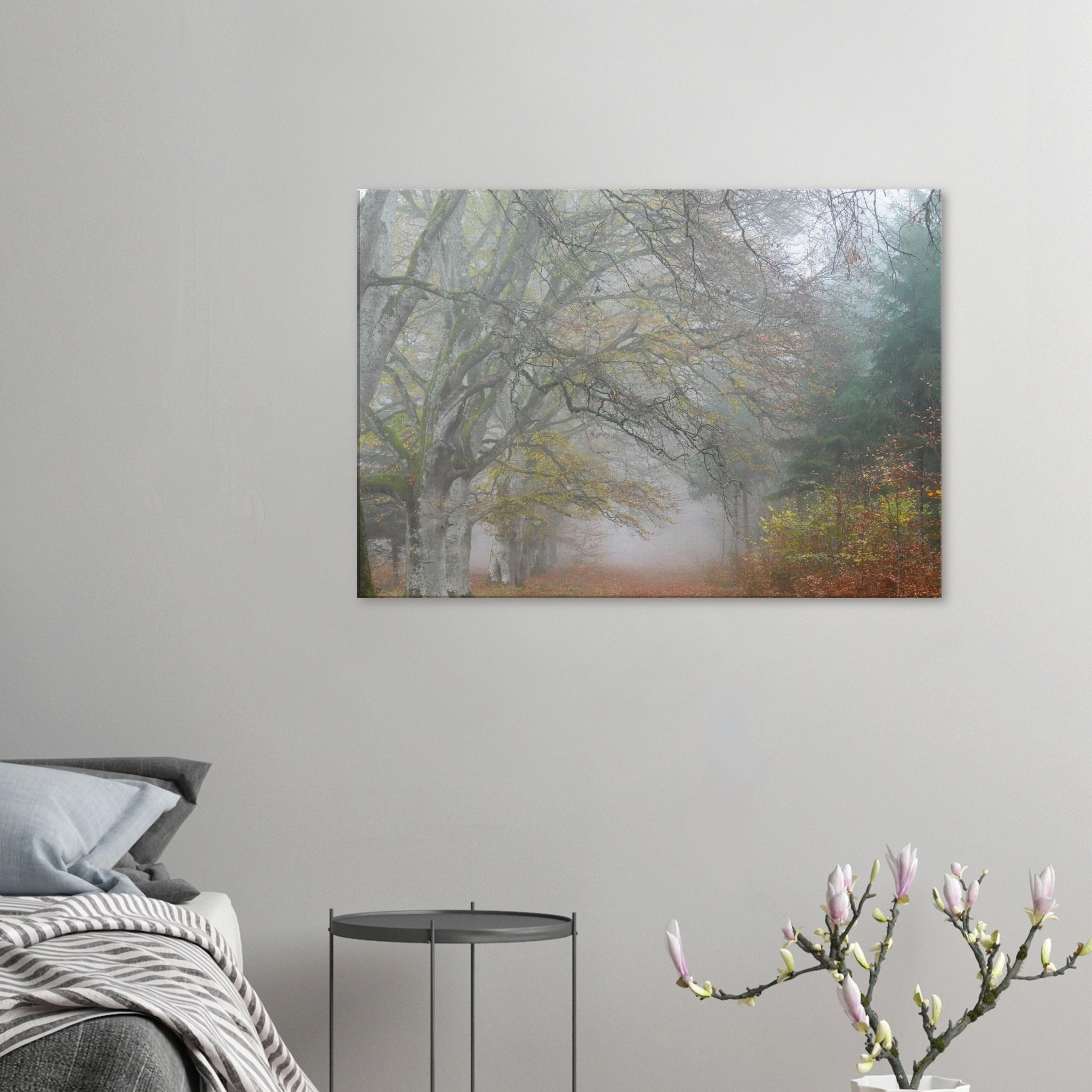 Toile d’Auvergne La Hêtraie Bois de Ceyssat déco murale Toile d’Auvergne La Hêtraie Bois de Ceyssat déco murale