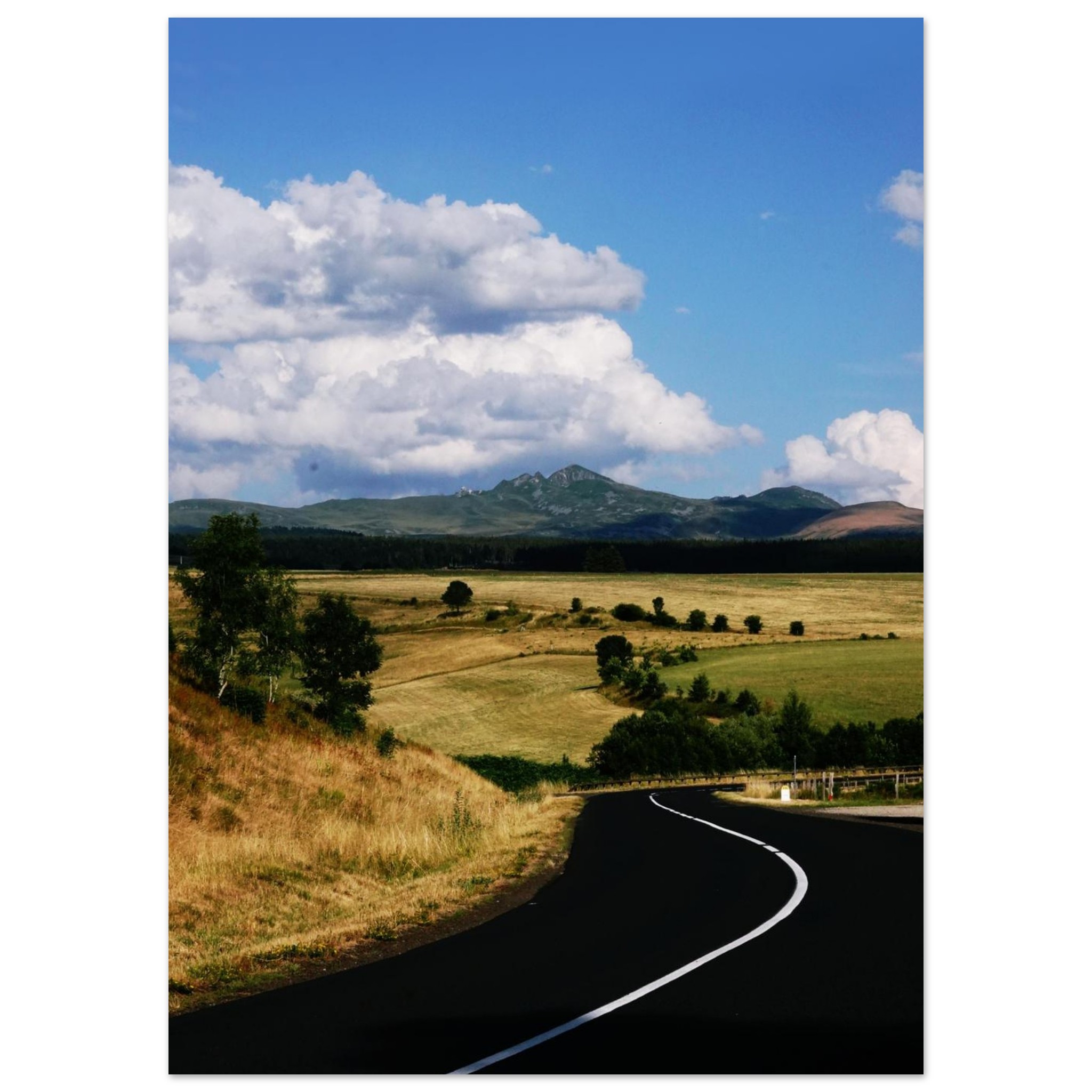 Viens, je t’emmène au Sancy. – Tableau paysage d’Auvergne Viens, je t’emmène au Sancy. – Tableau paysage d’Auvergne