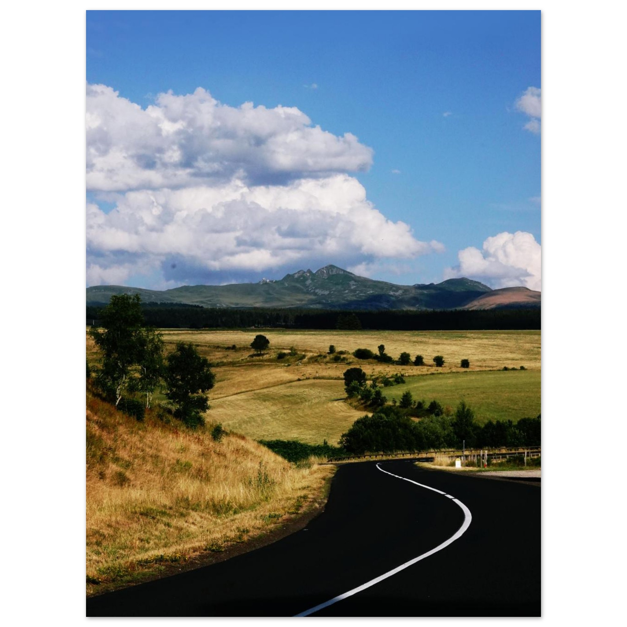 Viens, je t’emmène au Sancy. – Tableau paysage d’Auvergne Viens, je t’emmène au Sancy. – Tableau paysage d’Auvergne