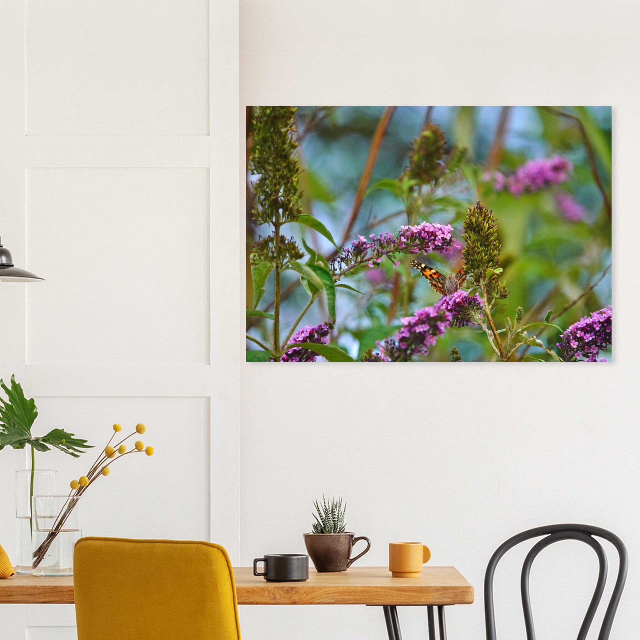Photo en Auvergne / Tableau métal aluminium / Il est arrivé sans bruit, reparti sans un mot, ne laissant que ce motif Photo en Auvergne / Tableau métal aluminium / Il est arrivé sans bruit, reparti sans un mot, ne laissant que ce motif