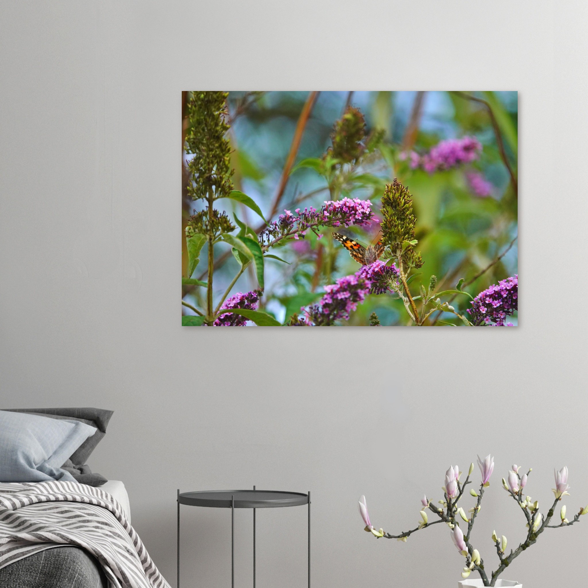 Photo en Auvergne / Tableau métal aluminium / Il est arrivé sans bruit, reparti sans un mot, ne laissant que ce motif Photo en Auvergne / Tableau métal aluminium / Il est arrivé sans bruit, reparti sans un mot, ne laissant que ce motif