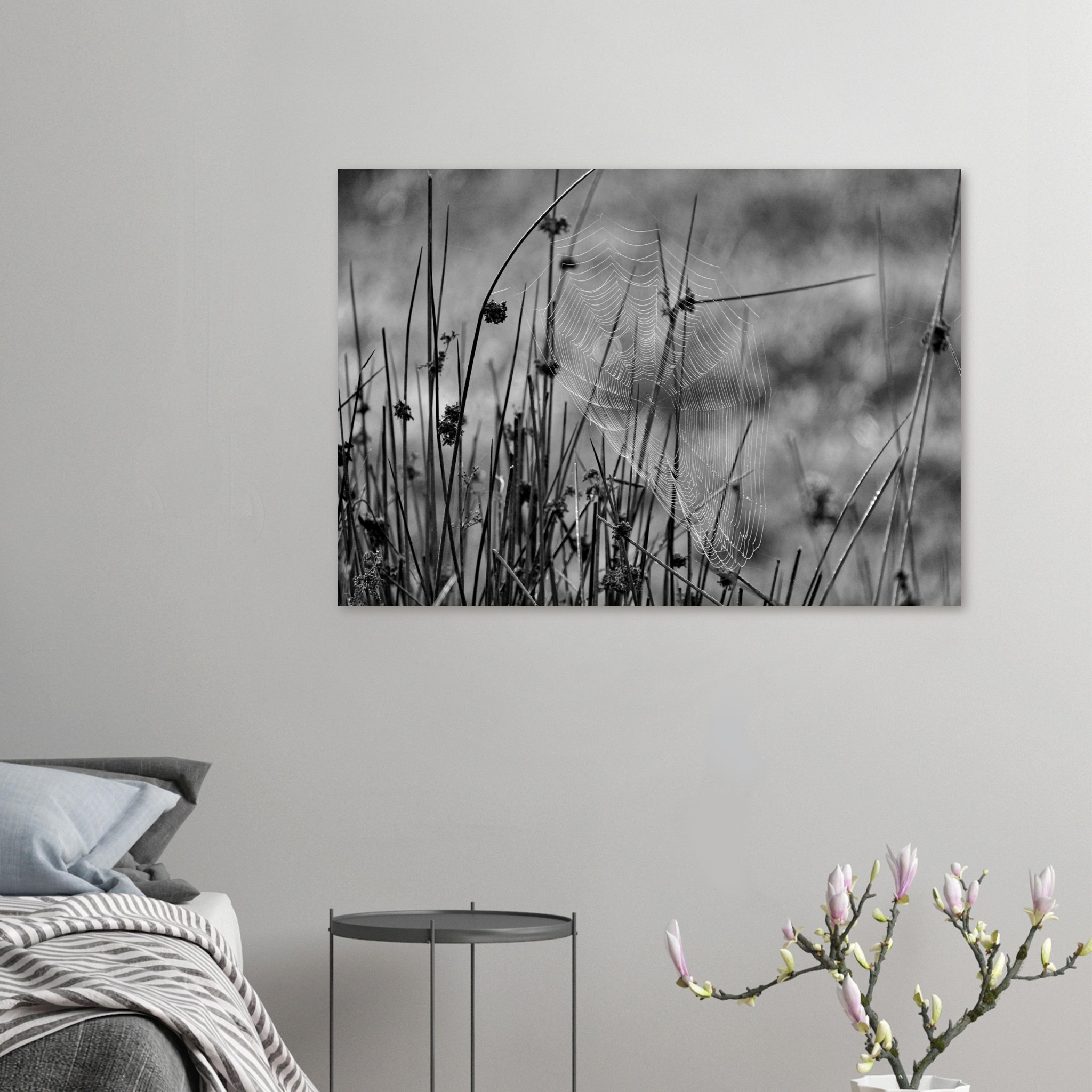 Photo en Auvergne / Tableau métal aluminium / Une œuvre tissée dans le silence Photo en Auvergne / Tableau métal aluminium / Une œuvre tissée dans le silence