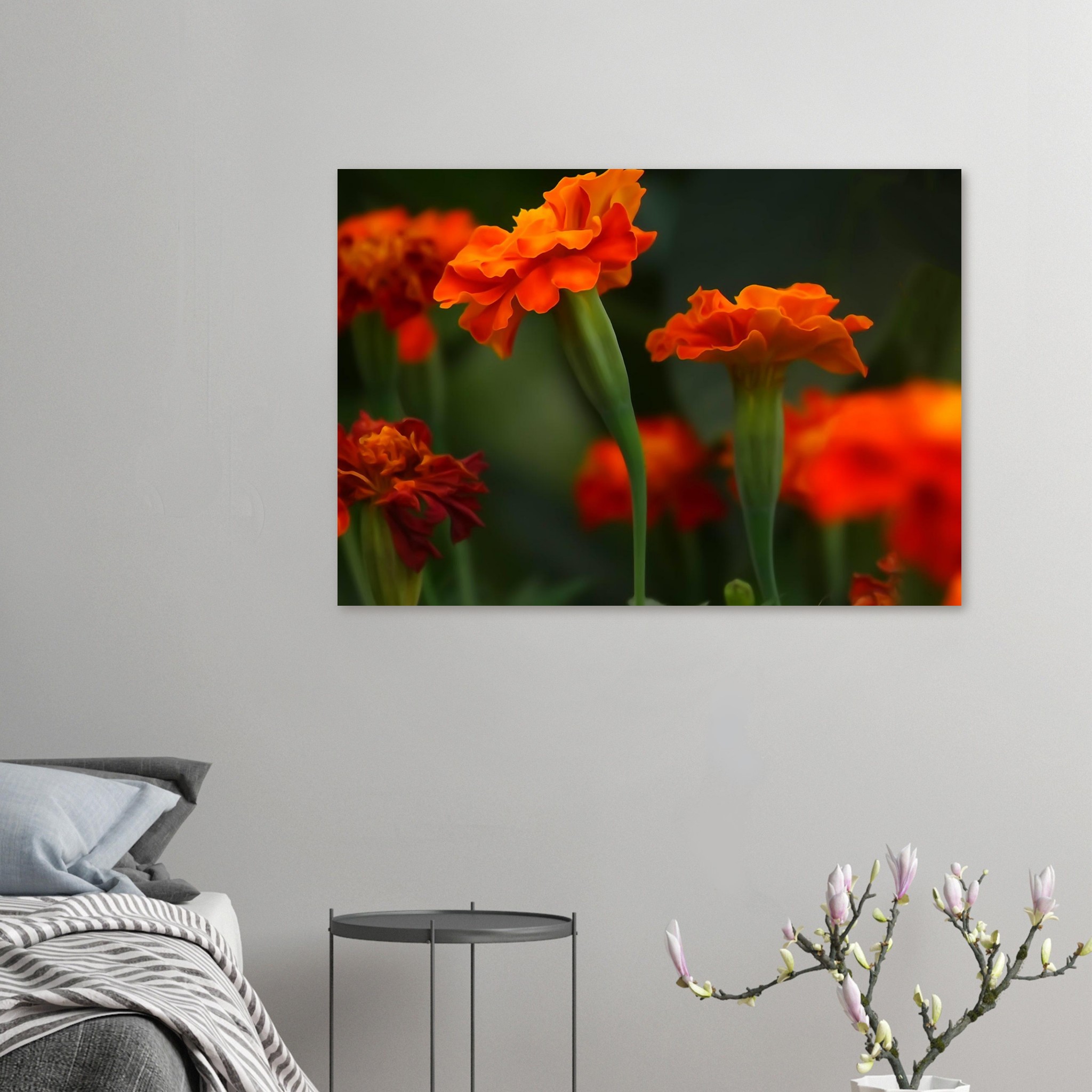 Photo en Auvergne / Tableau métal aluminium / La nature comme lumière lorsque l’intérieur devient gris Photo en Auvergne / Tableau métal aluminium / La nature comme lumière lorsque l’intérieur devient gris